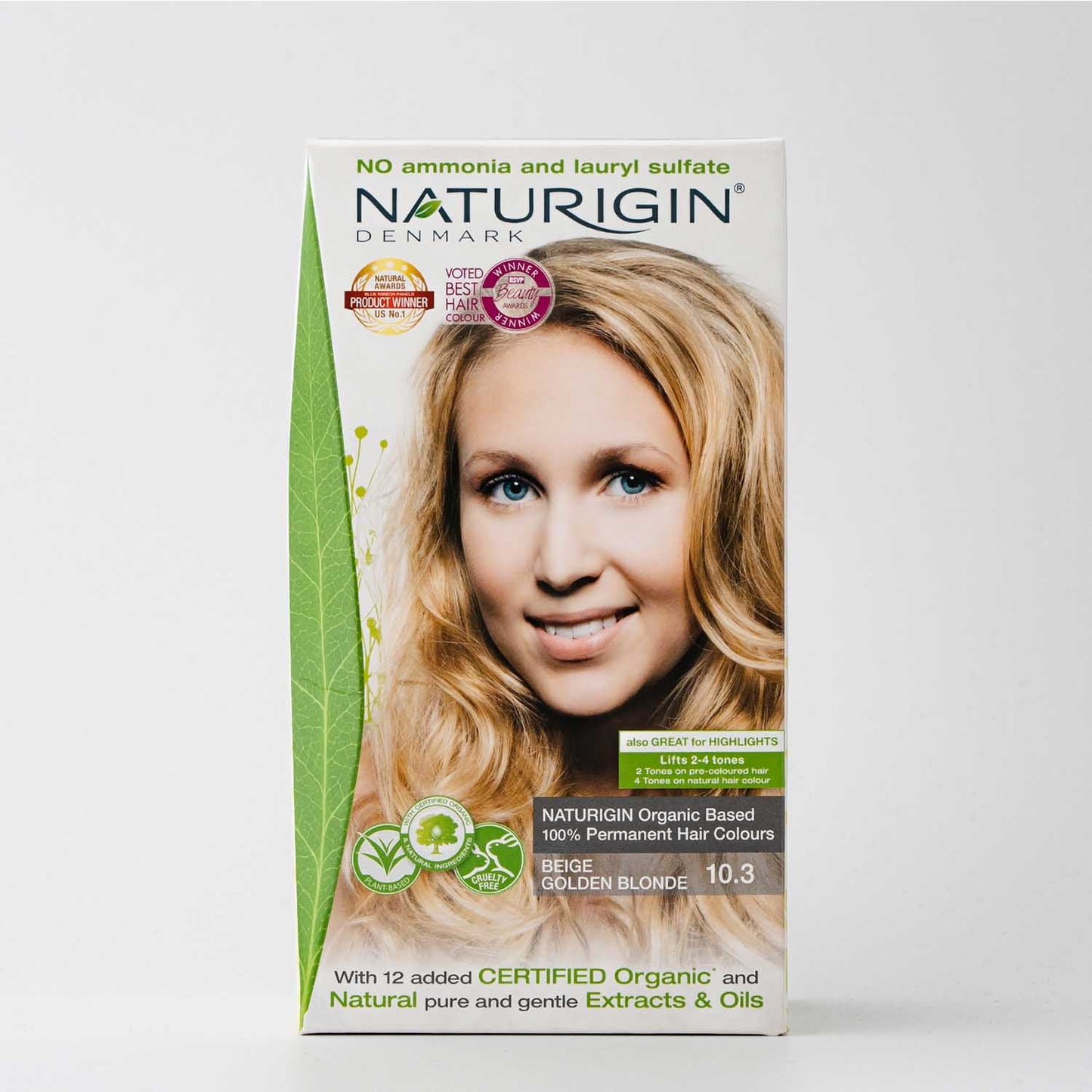 Naturigin Haarverf 10.3 Beige Golden Blonde