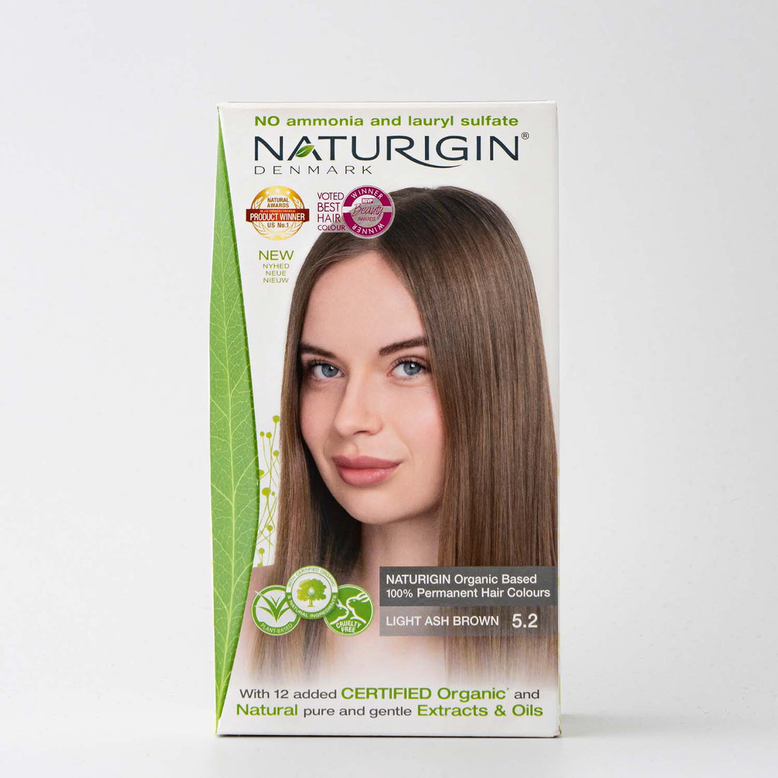 Naturigin Haarverf 5.2 Light Ashbrown