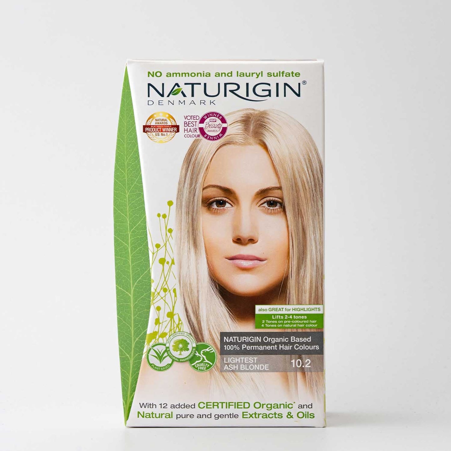 Naturigin Haarverf 10.2 Lightest Ash Blonde