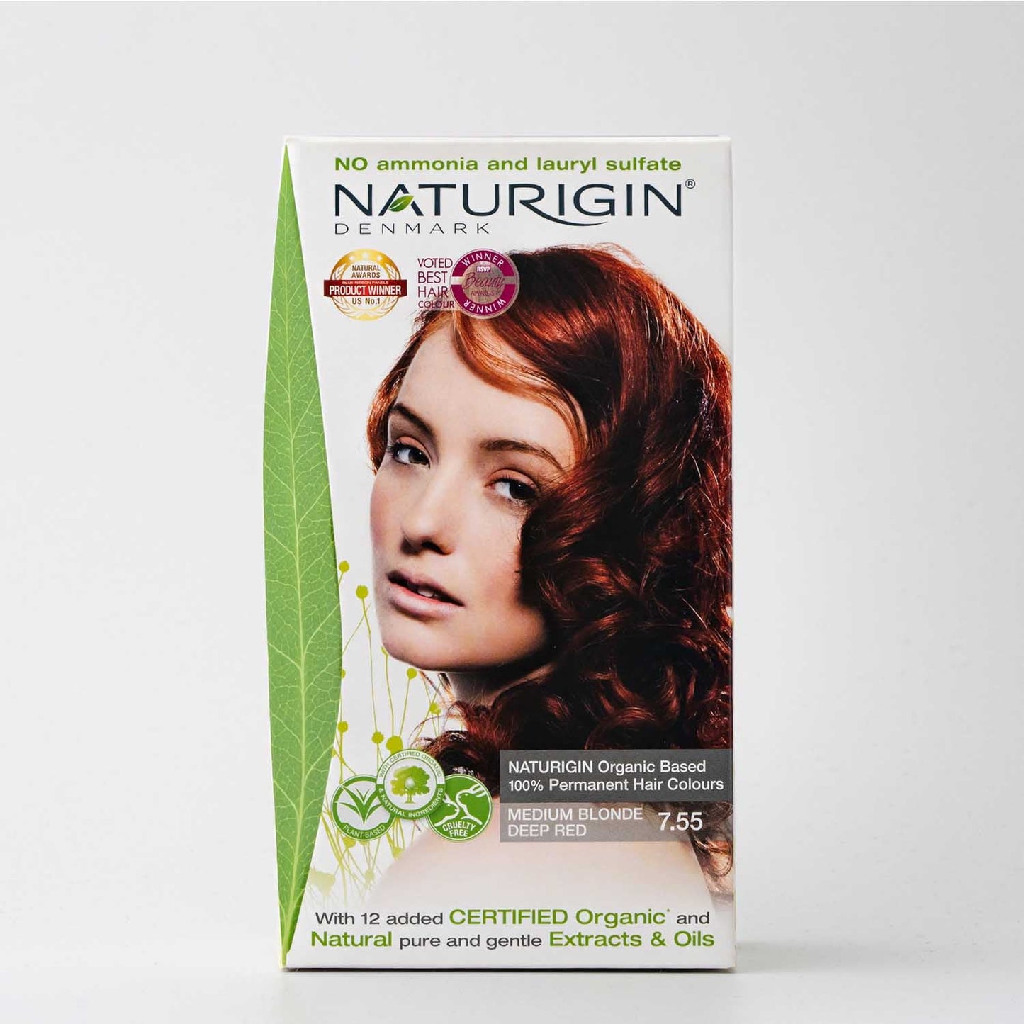 Naturigin Haarverf 7.55 Medium Blonde Deep Red