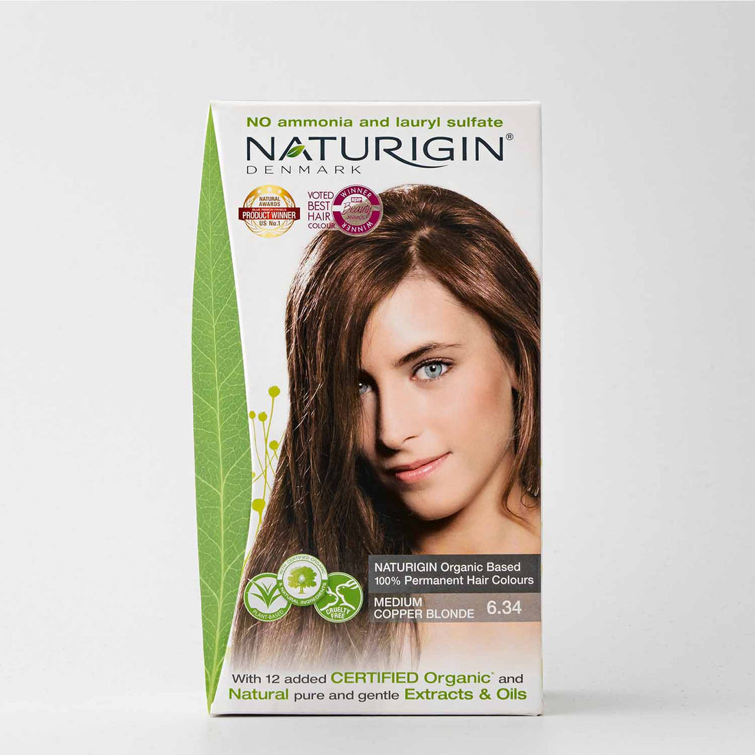 Naturigin Haarverf 6.34 Medium Copper Blonde