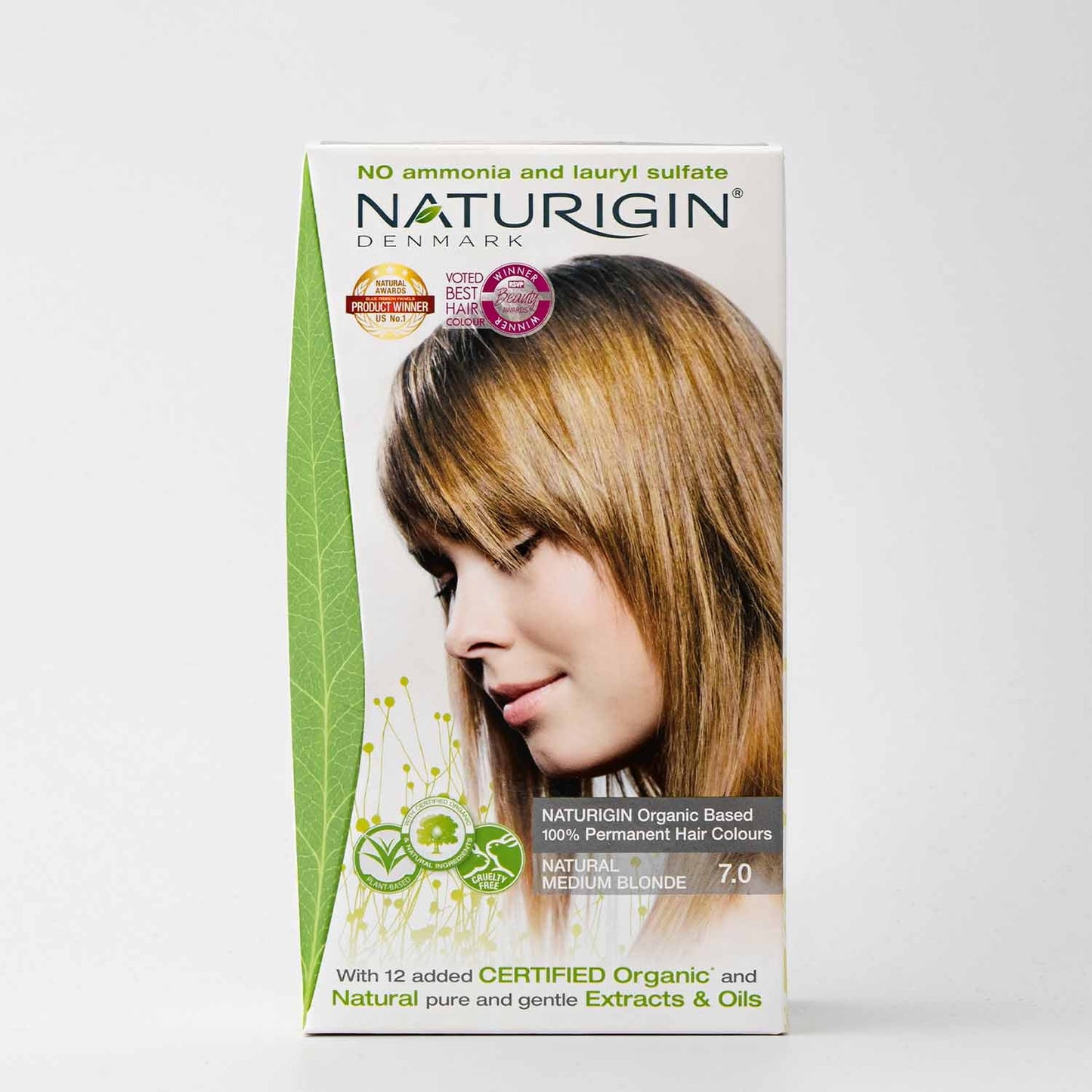 Naturigin Haarverf 7.0 Medium Blonde