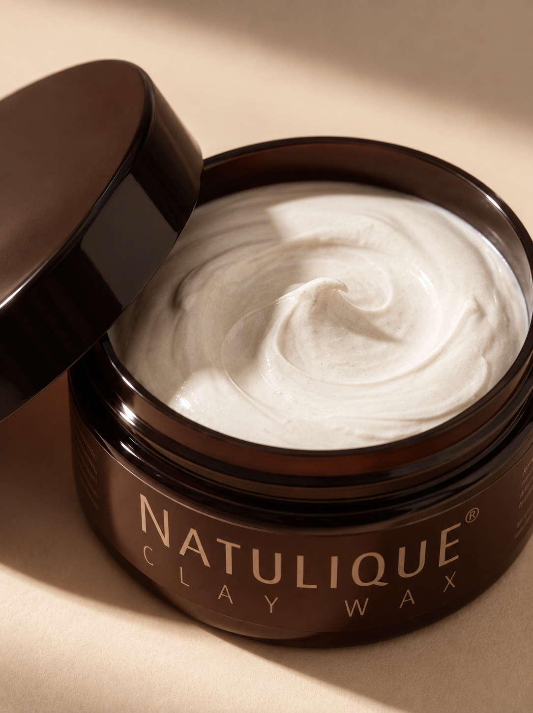 Natuurlijke clay wax