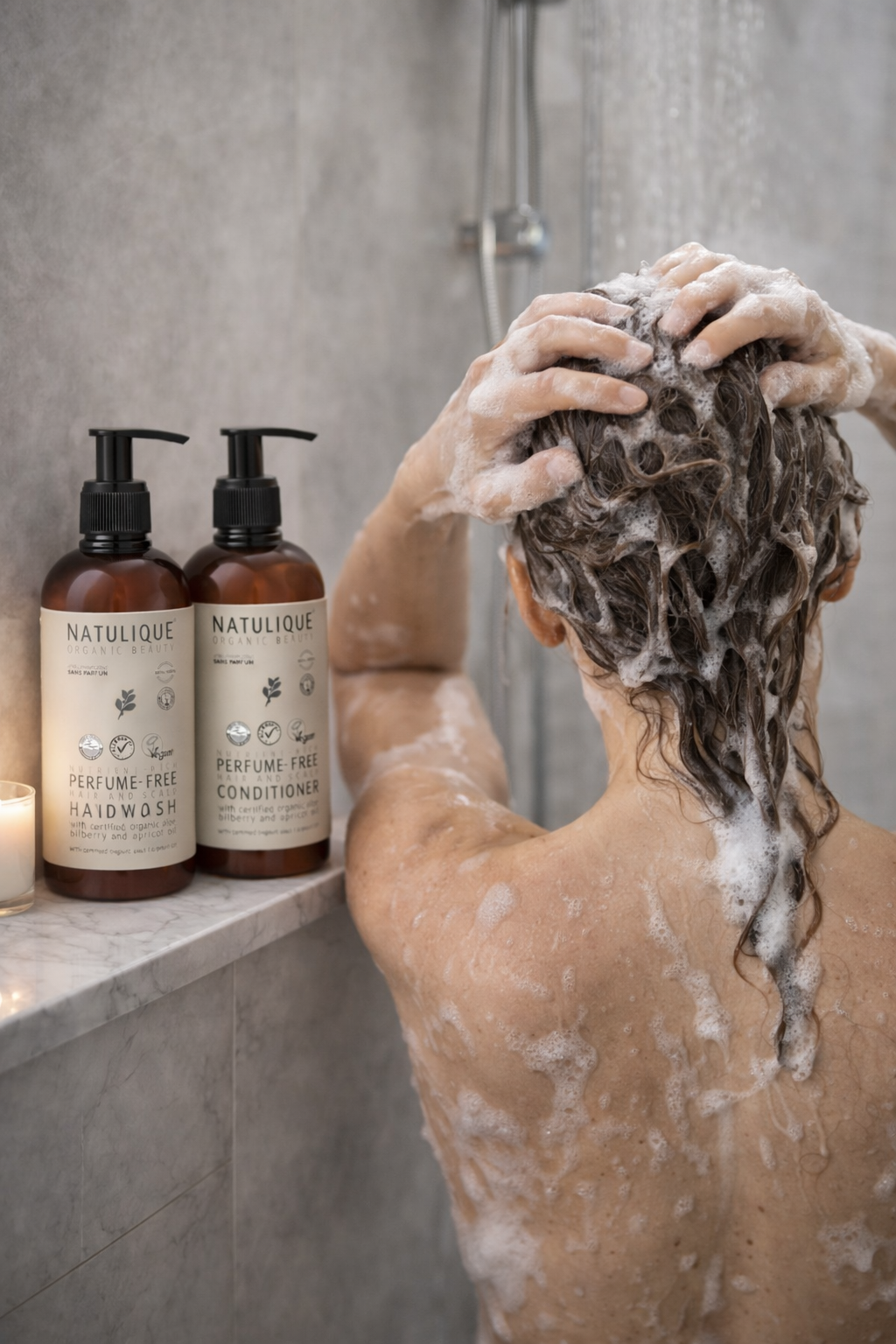 NATULIQUE parfumvrije hairwash en conditioner set