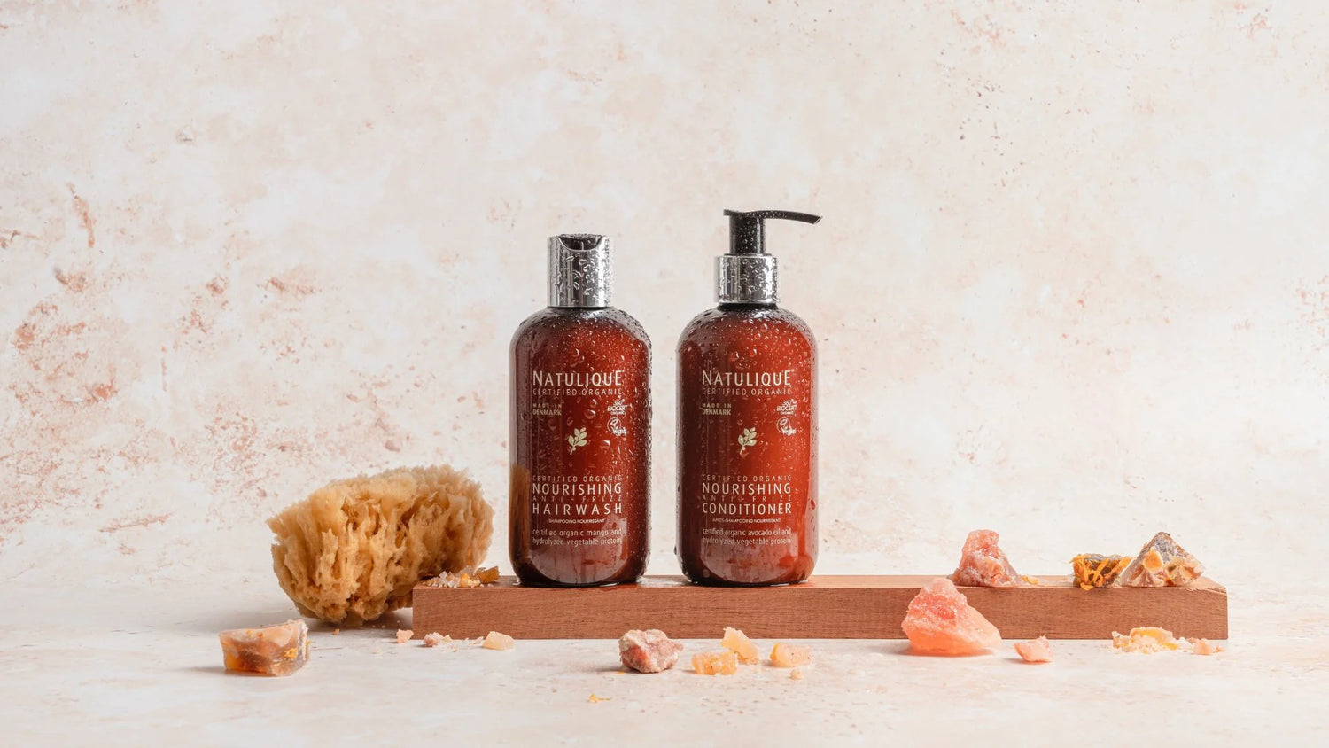 Droog haar biologische shampoo
